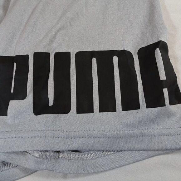 Puma Boy Youth Grey Shorts Size L (14-16) - Picture 2 of 8